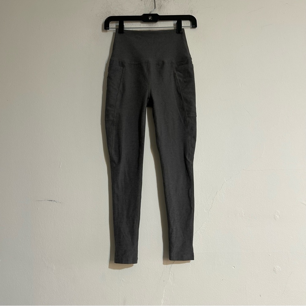 Beyond Yoga Spacedye Out Of Pocket High Waisted Midi Leggings Grey Size Small